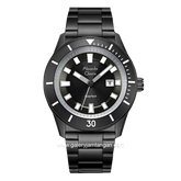 Alexandre Christie AC 6681 MD Solar Tech Black Stainless Steel